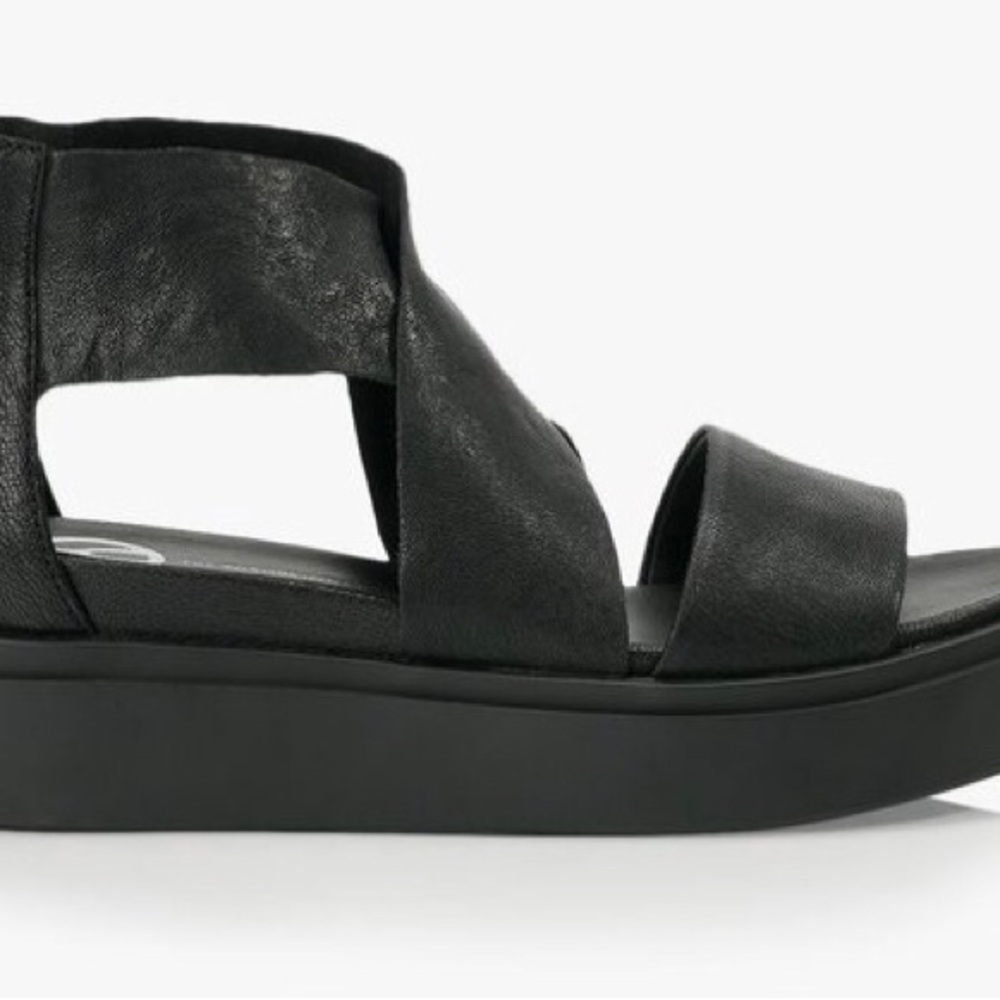 Wishbone Penelope Sandals Sz11 black leather